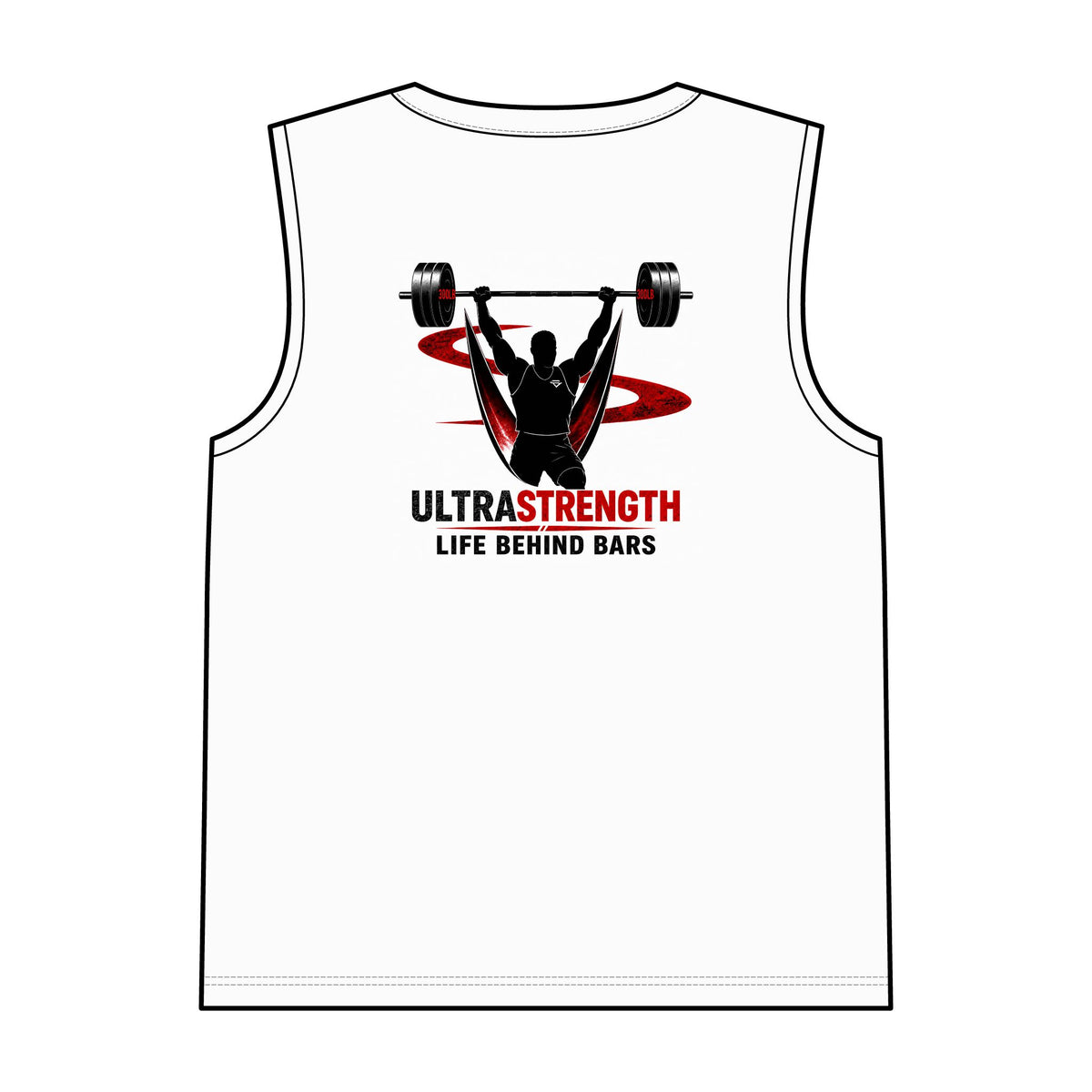 UltraStrength Muscle Tank — "Life Behind Bars" Weightlifting Tank Top