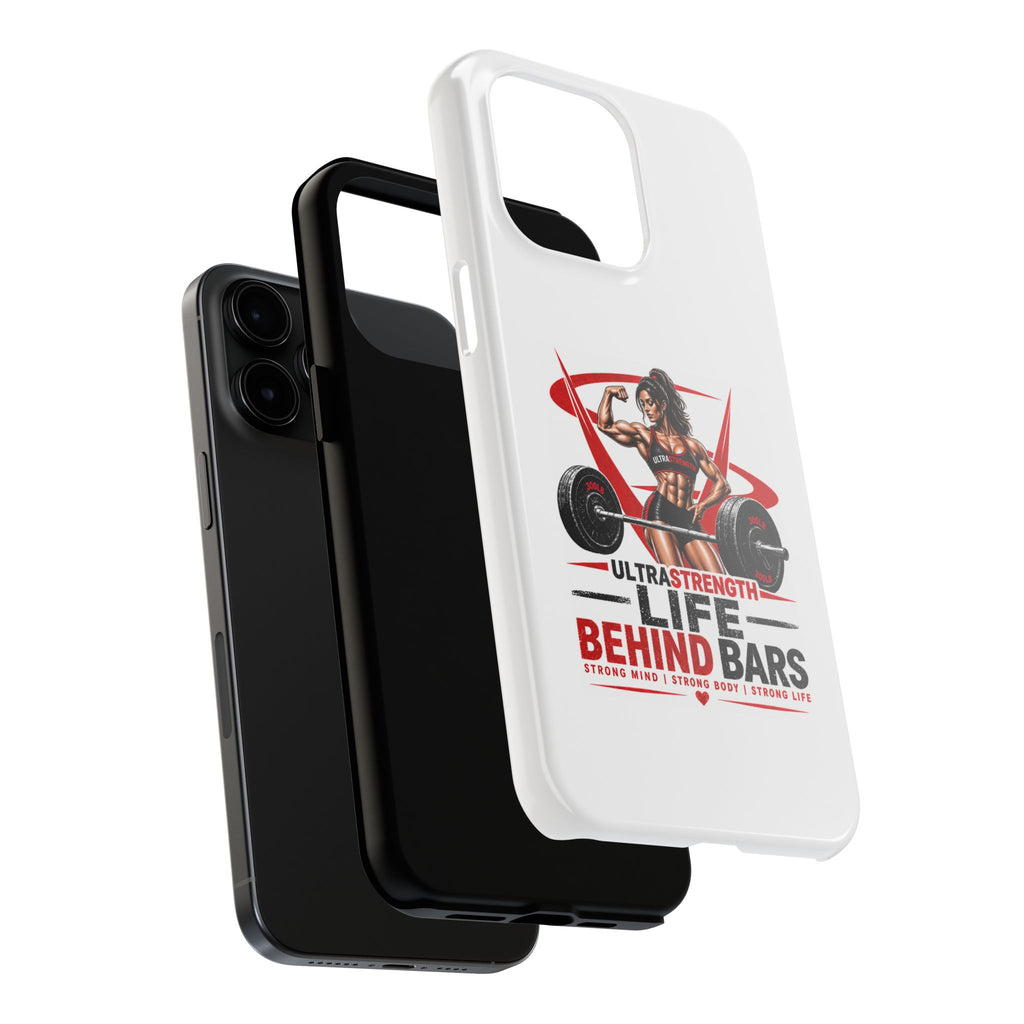 Phone Case — 'Life Behind Bars' Weightlifting Strength Gym Phone Cover