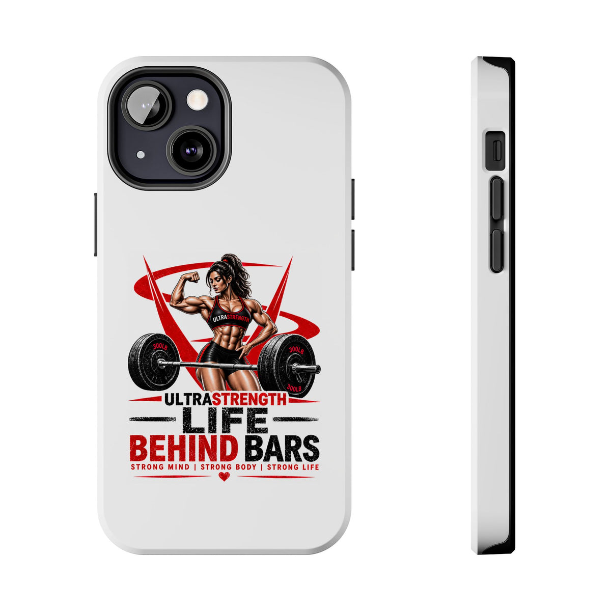 Phone Case — 'Life Behind Bars' Weightlifting Strength Gym Phone Cover