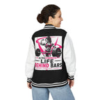 Letterman Jacket — "Life Behind Bars" Weightlifting Varsity Jacket