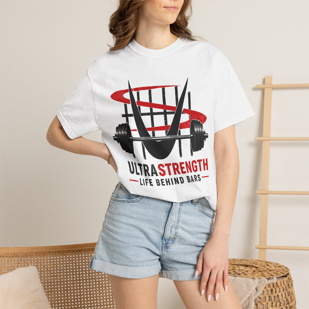 UltraStrength 'Life Behind Bars' Weightlifting T-Shirt