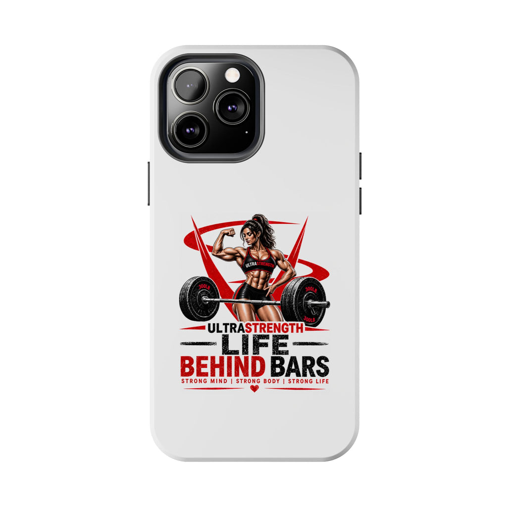 Phone Case — 'Life Behind Bars' Weightlifting Strength Gym Phone Cover