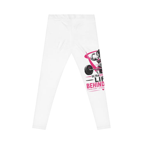 Barbell Strength Leggings — "Lift the Bars" Women's Fitness Leggings