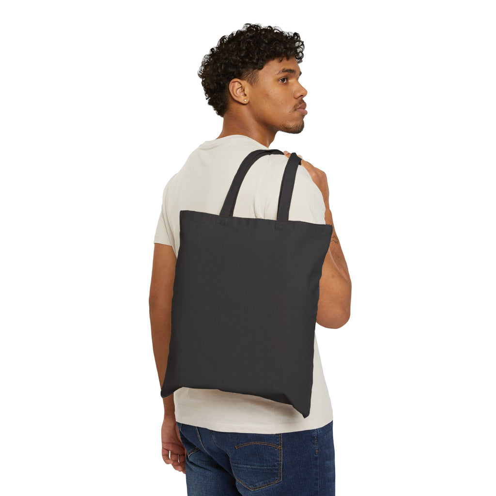 Tote Bag — “Life Behind Bars” Weightlifting Cotton Canvas Tote