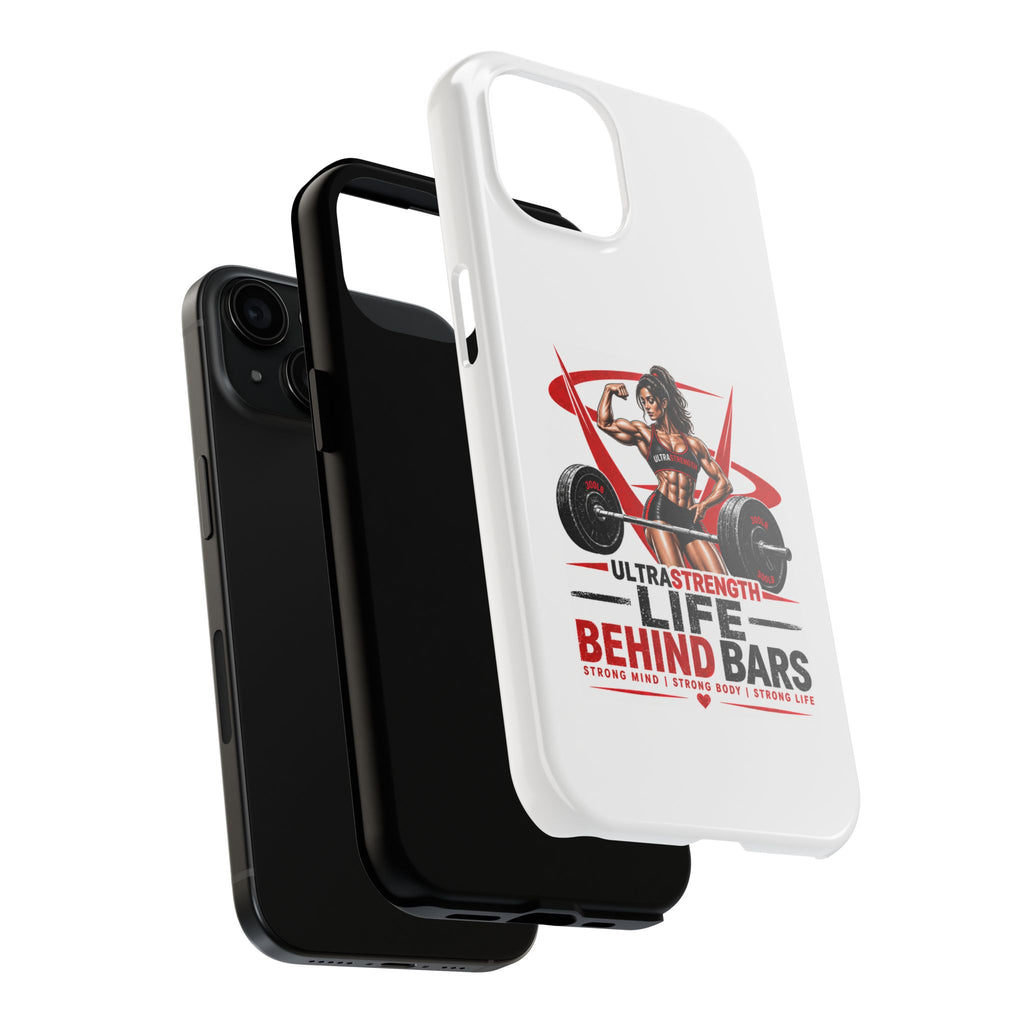 Phone Case — 'Life Behind Bars' Weightlifting Strength Gym Phone Cover