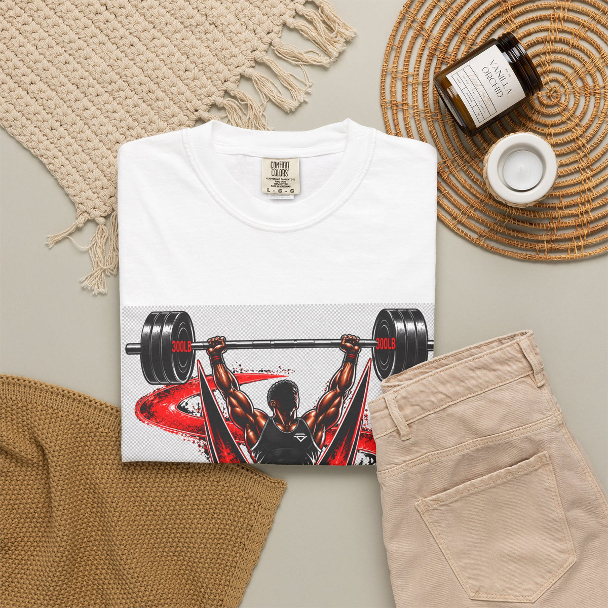 Weightlifting T-Shirt — "Ultra Strength: Life Behind Bars" Gym Tee