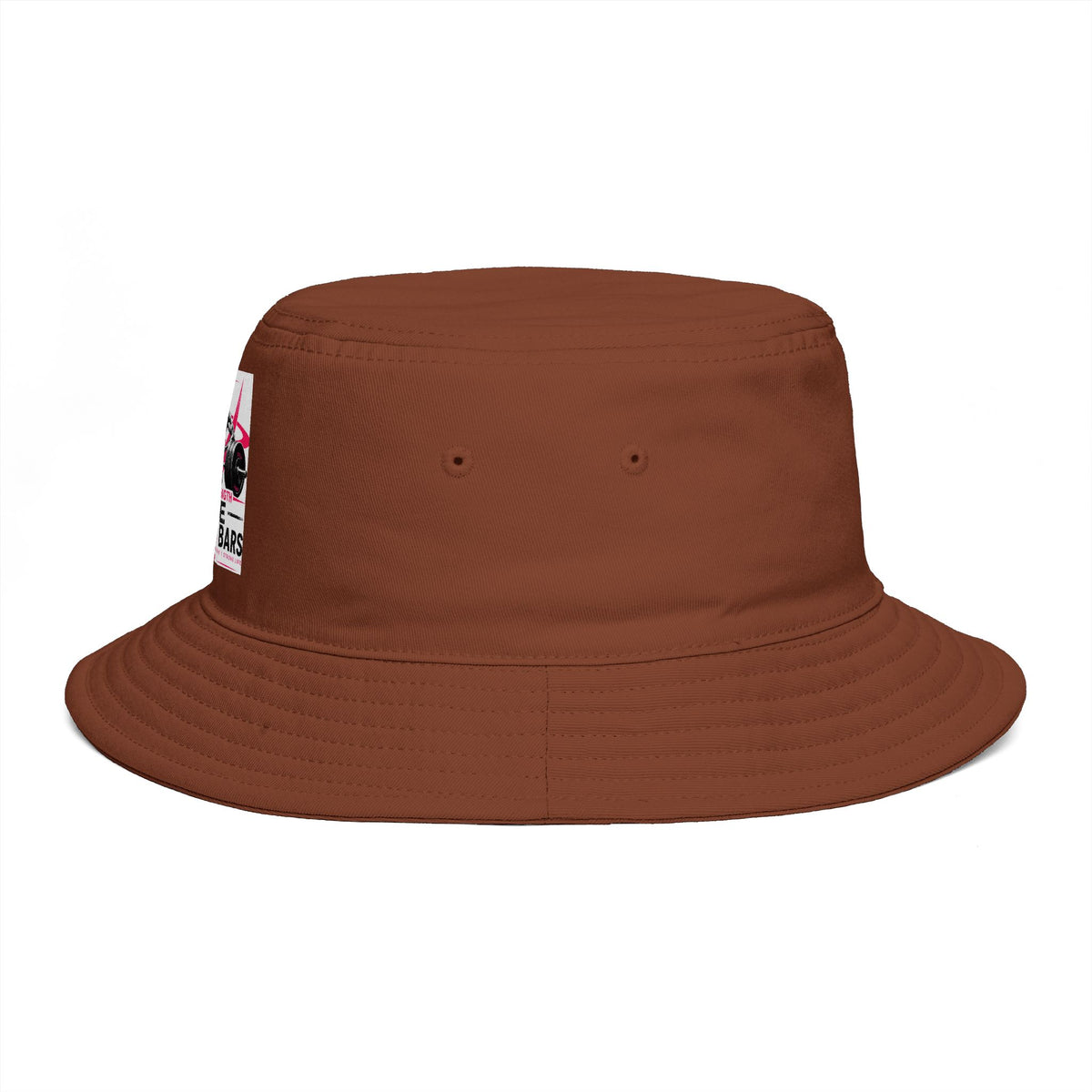 Bucket Hat — "Life Behind Bars" Weightlifting Retro Graphic
