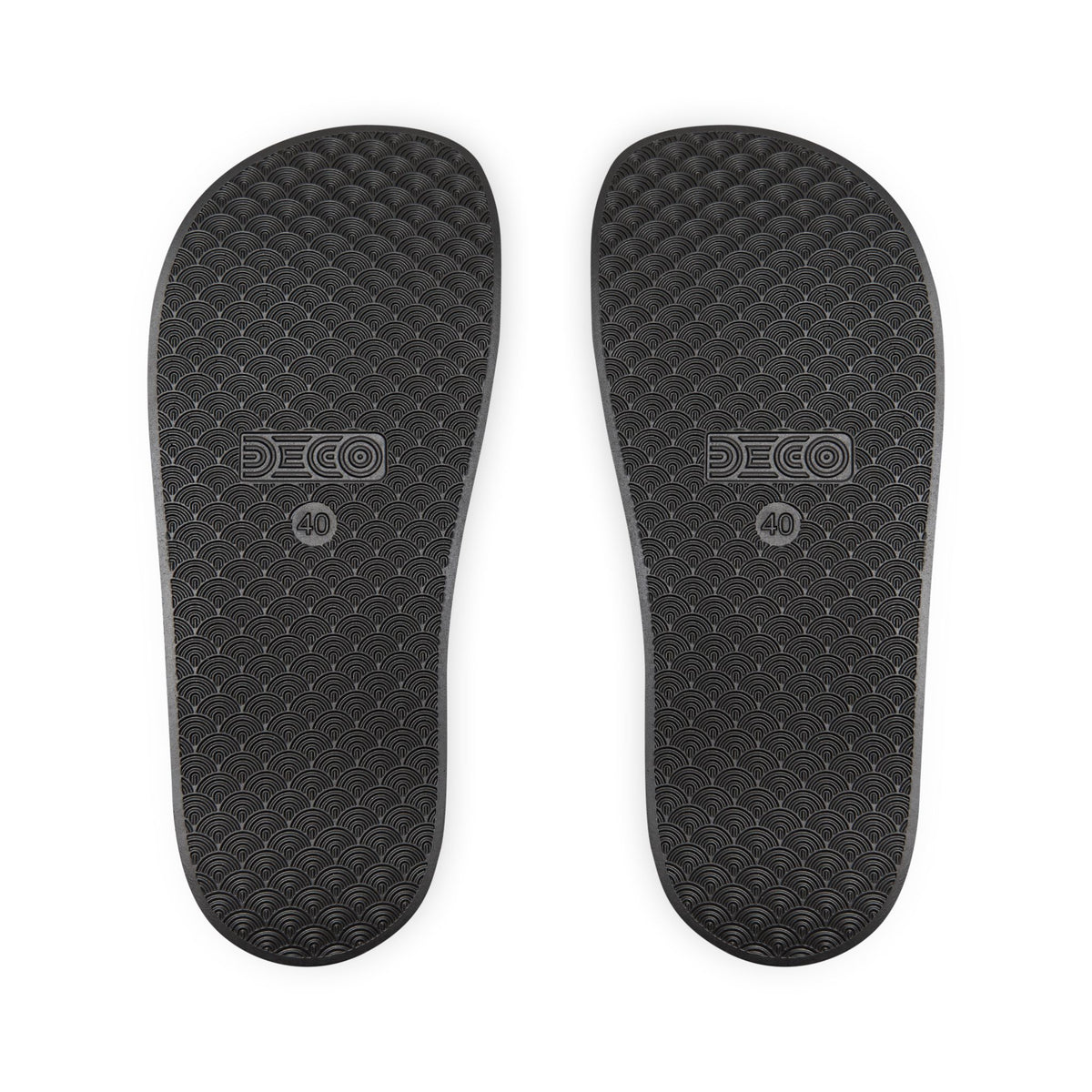 Women's Removable-Strap Slide Sandals — Customizable White Strap Pool & Beach Slides