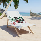 Beach Towel — "Life Behind Bars" Weightlifting Fitness Towel