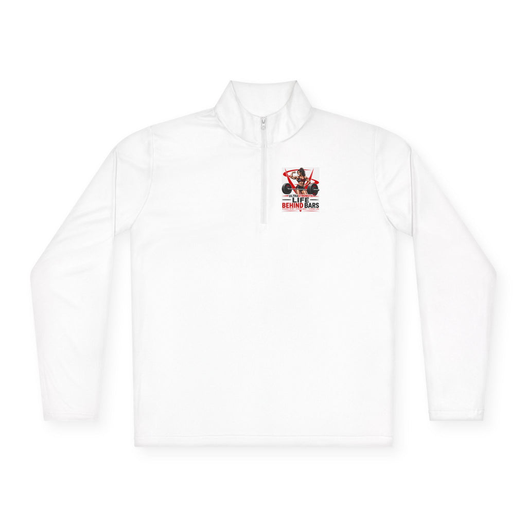 Quarter-Zip Pullover — Vintage Devil Motorcycles "Ride or Die" Chest Logo