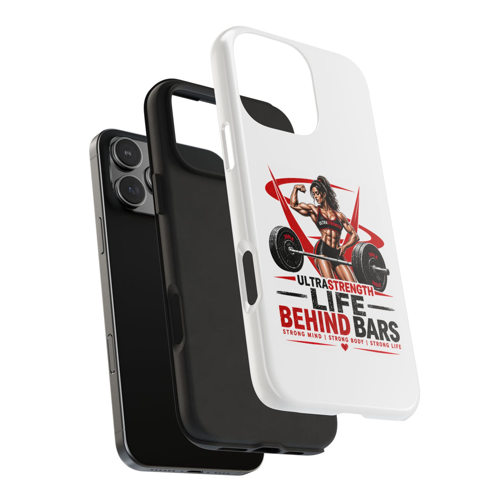 Phone Case — 'Life Behind Bars' Weightlifting Strength Gym Phone Cover