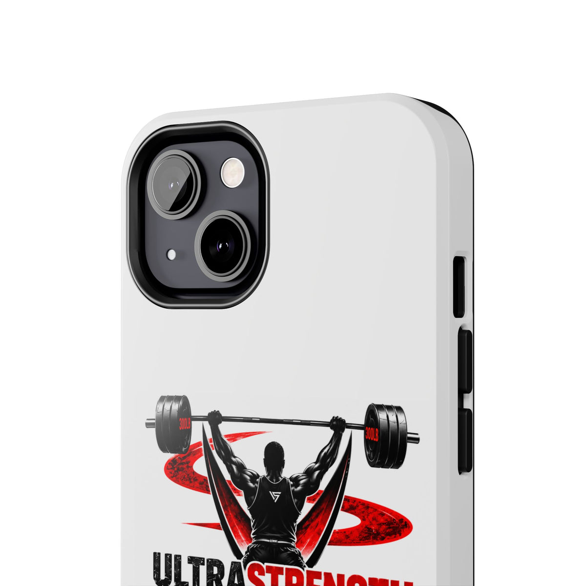 Ultra Strength 'Life Behind Bars' Tough Phone Case — Weightlifting Barbell Design