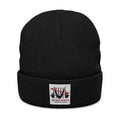 Ribbed Knit Beanie (Embroidery)