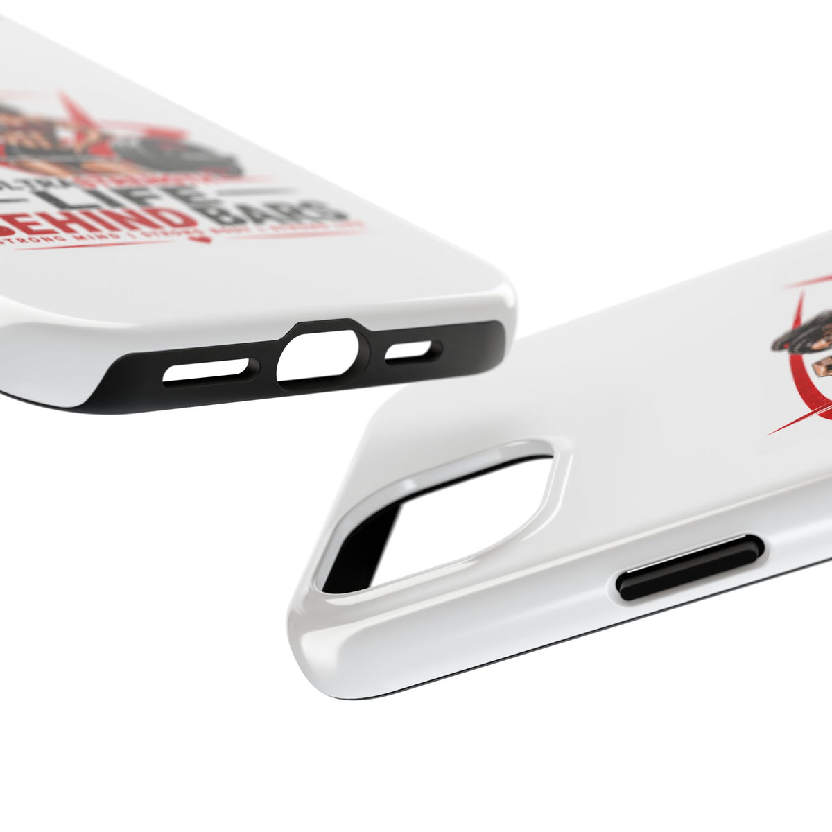 Phone Case — 'Life Behind Bars' Weightlifting Strength Gym Phone Cover