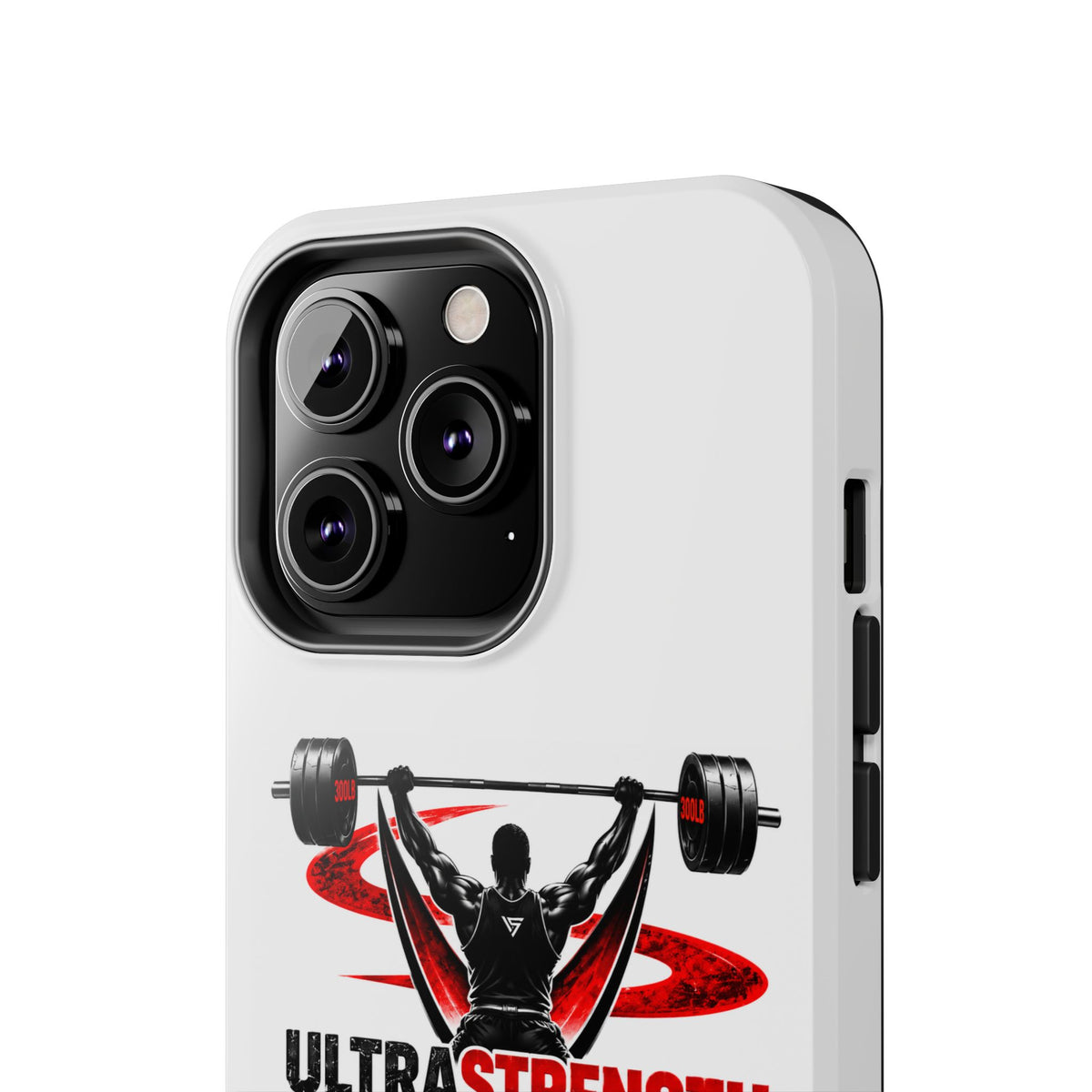 Ultra Strength 'Life Behind Bars' Tough Phone Case — Weightlifting Barbell Design