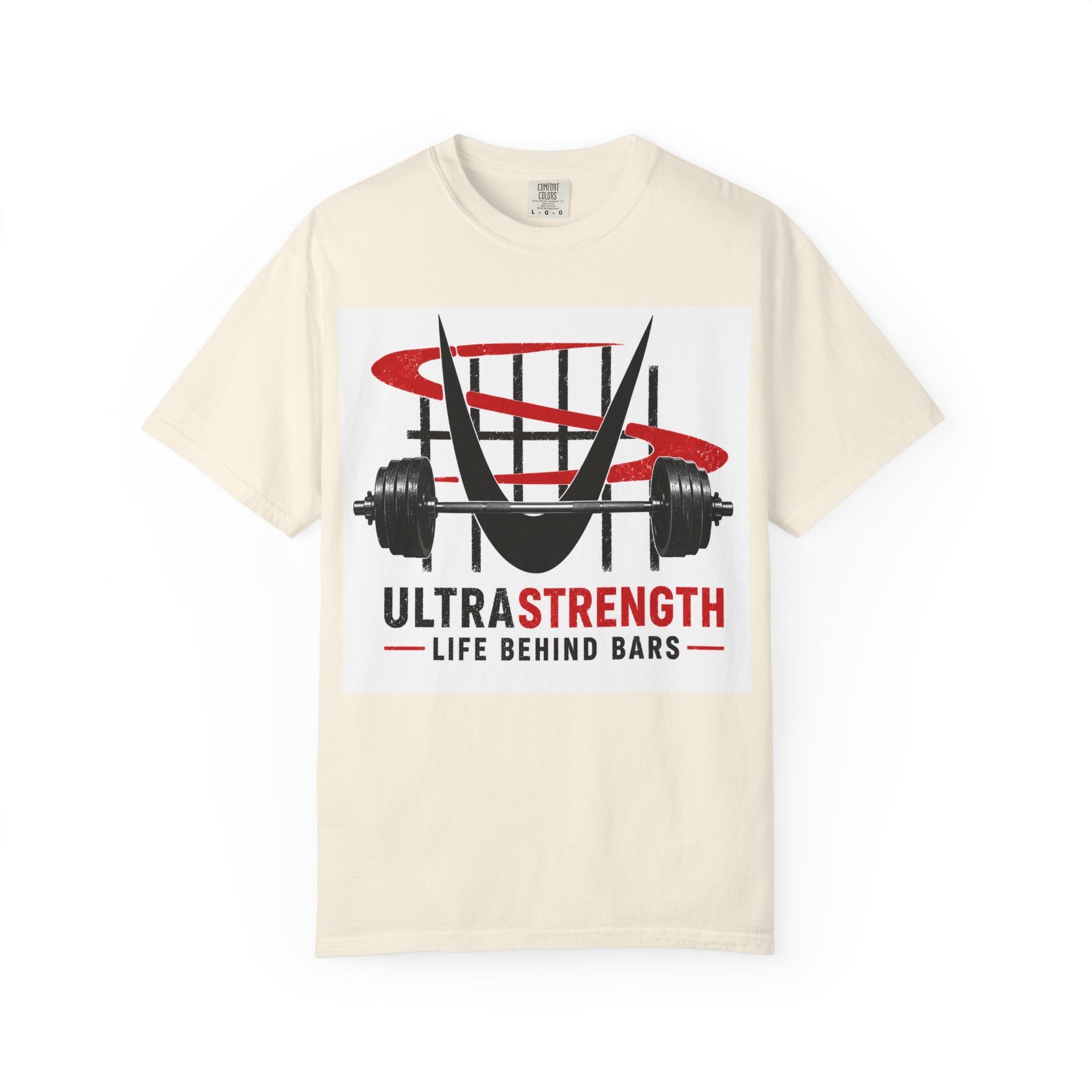 UltraStrength 'Life Behind Bars' Weightlifting T-Shirt