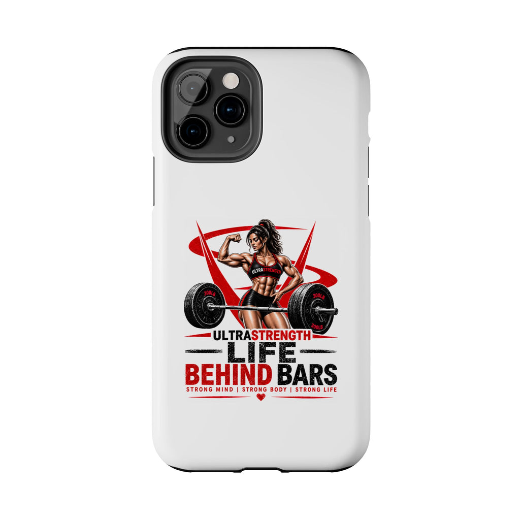 Phone Case — 'Life Behind Bars' Weightlifting Strength Gym Phone Cover