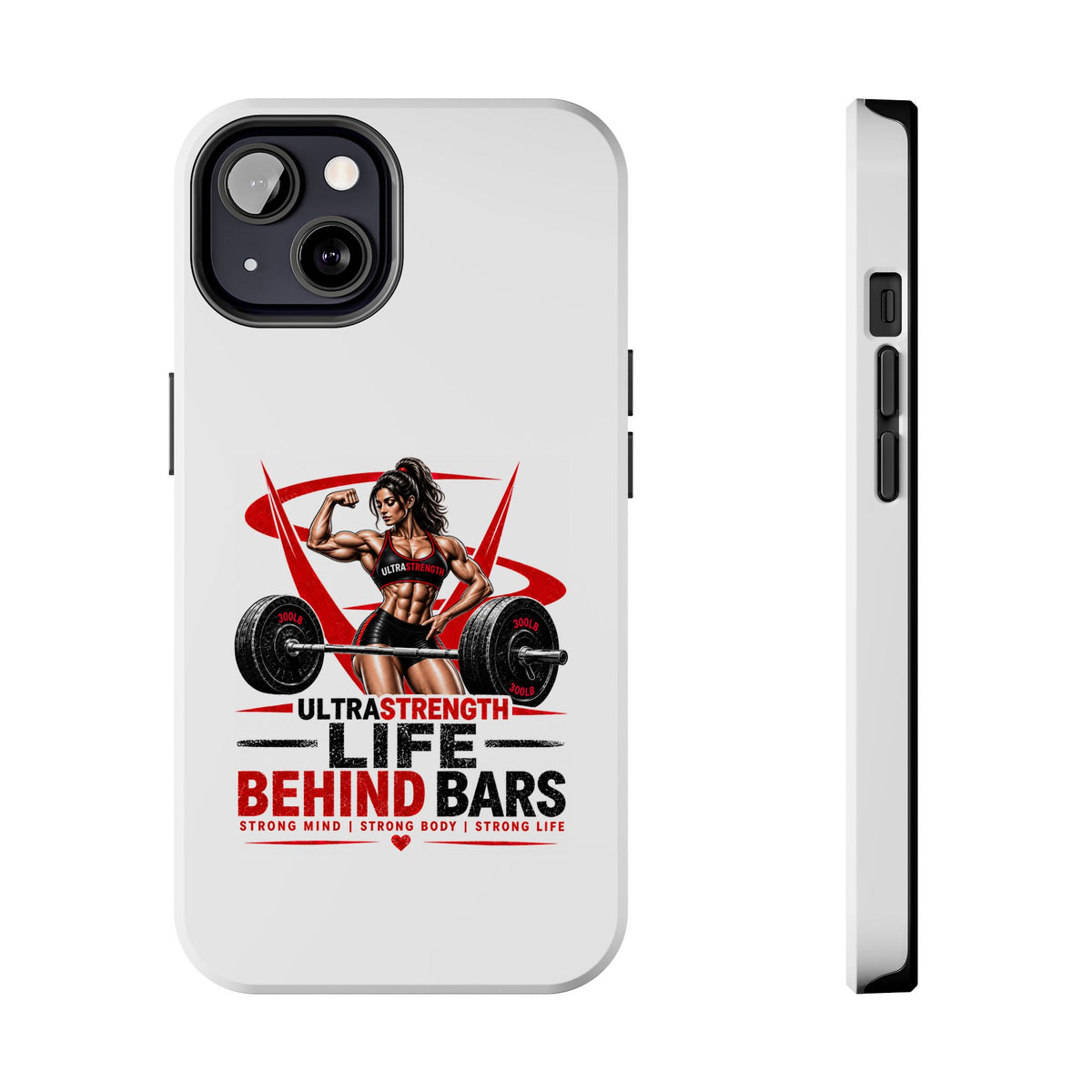 Phone Case — 'Life Behind Bars' Weightlifting Strength Gym Phone Cover