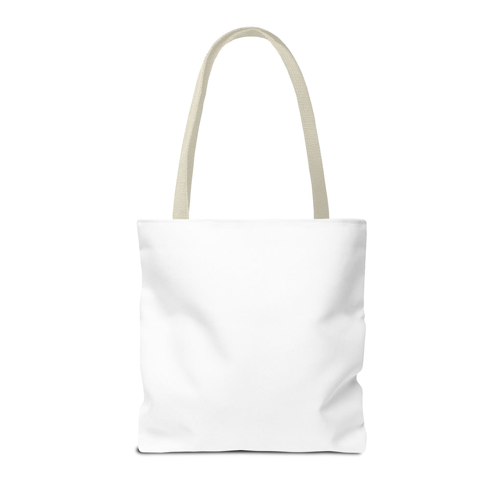 Fitness Tote Bag — "Life Behind Bars" Weightlifting American Flag Gym Tote