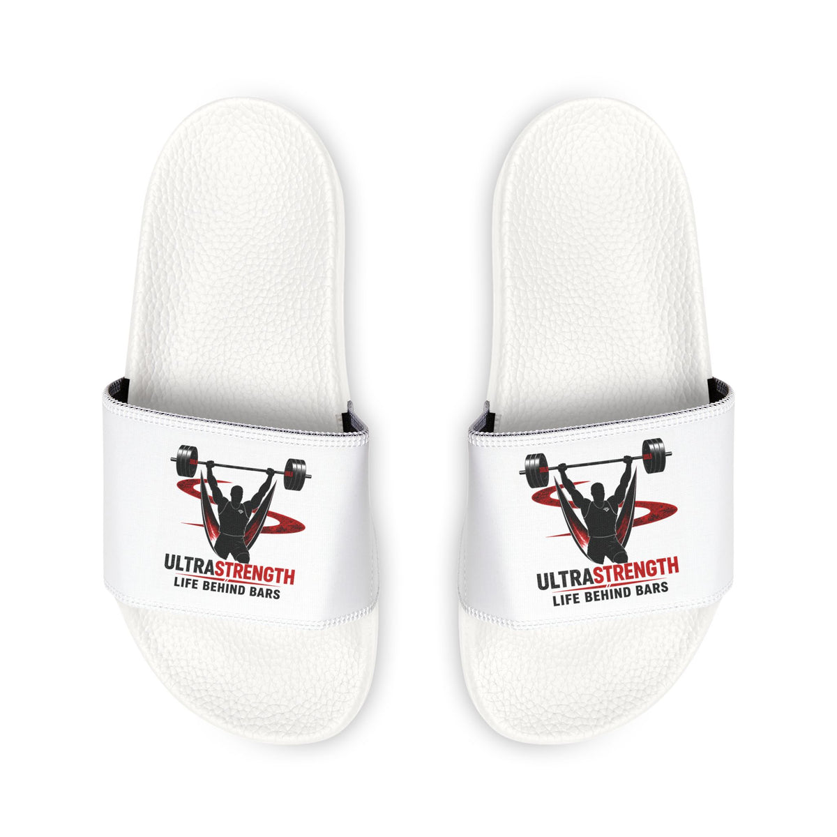 Men's Removable-Strap Slides — Custom Athletic Logo Sandals