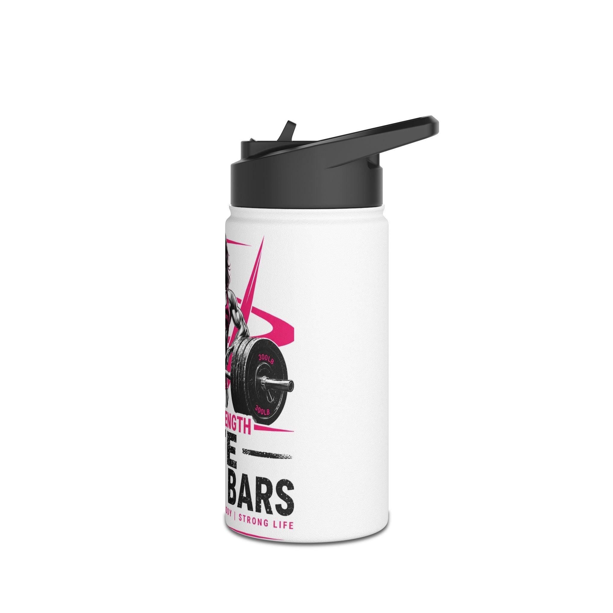 Ultra Strength "Life Behind Bars" Stainless Steel Water Bottle
