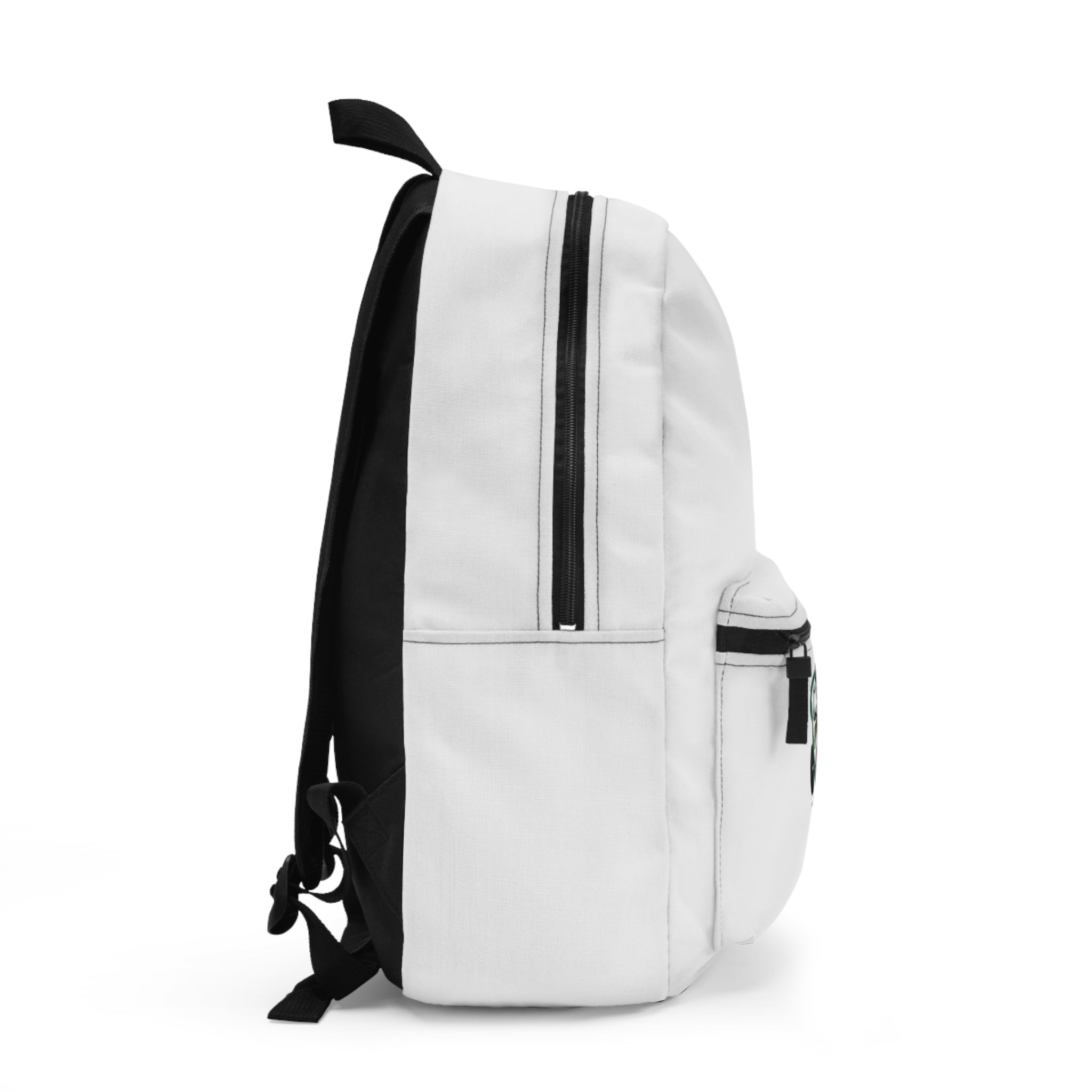 Weightlifting Backpack — "Ultrastrength Life" Gym Bag with Barbell Athlete Design