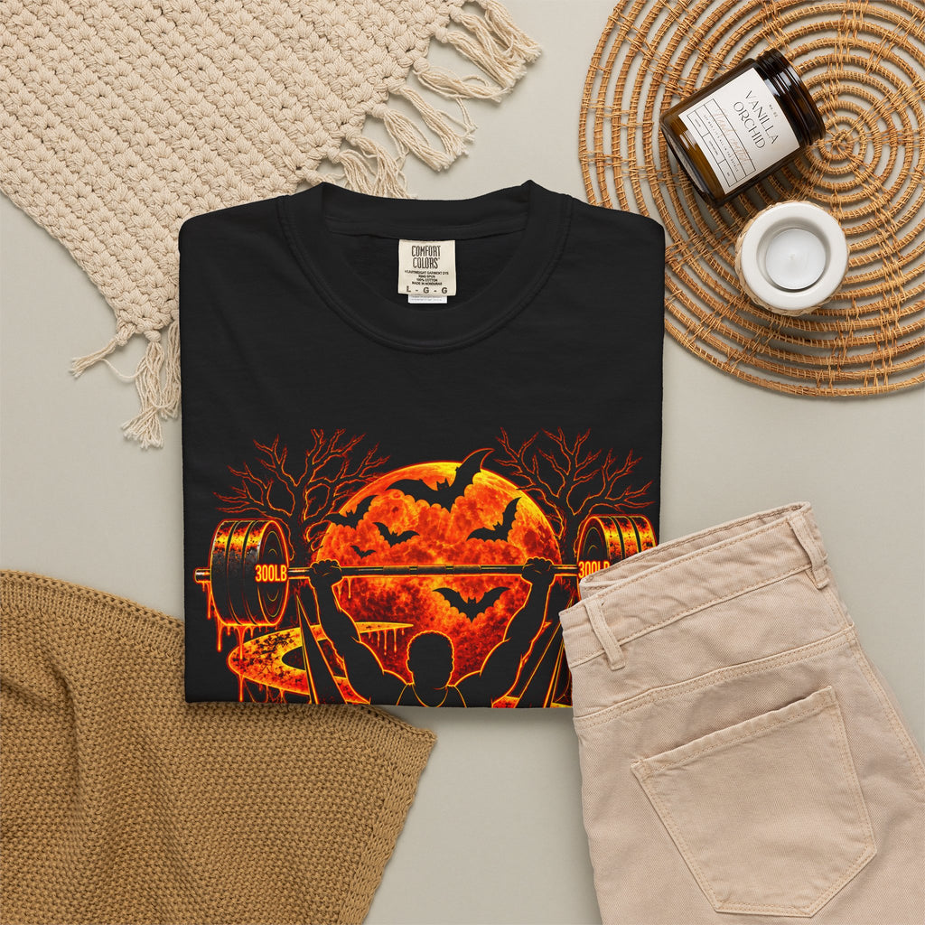 Strength Halloween T-Shirt — "UltraStrength: Life Behind Bars" Gym Tee