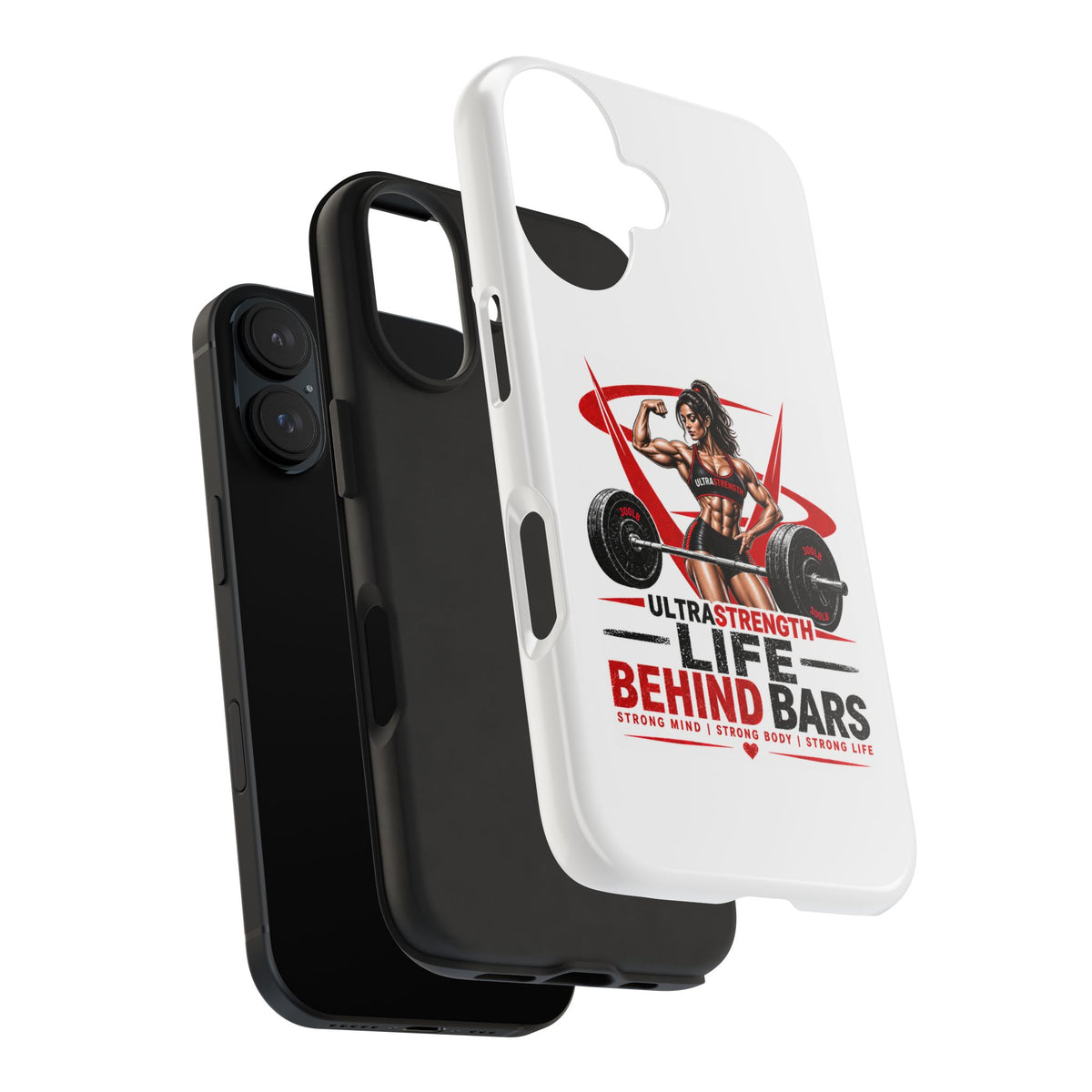 Phone Case — 'Life Behind Bars' Weightlifting Strength Gym Phone Cover