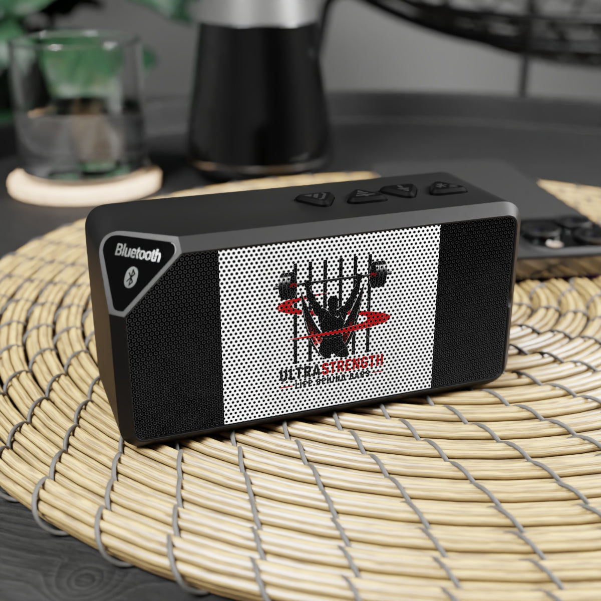 Jabbra Bluetooth Speaker — Ultra Strength Barbell Gym Design