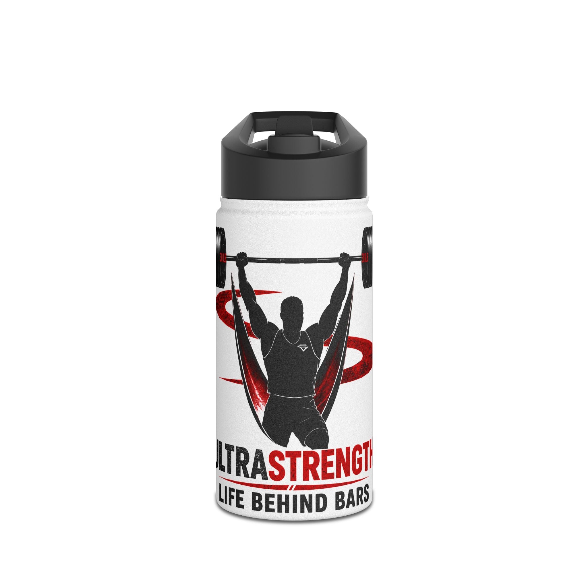 UltraStrength 'Life Behind Bars' Stainless Steel Water Bottle