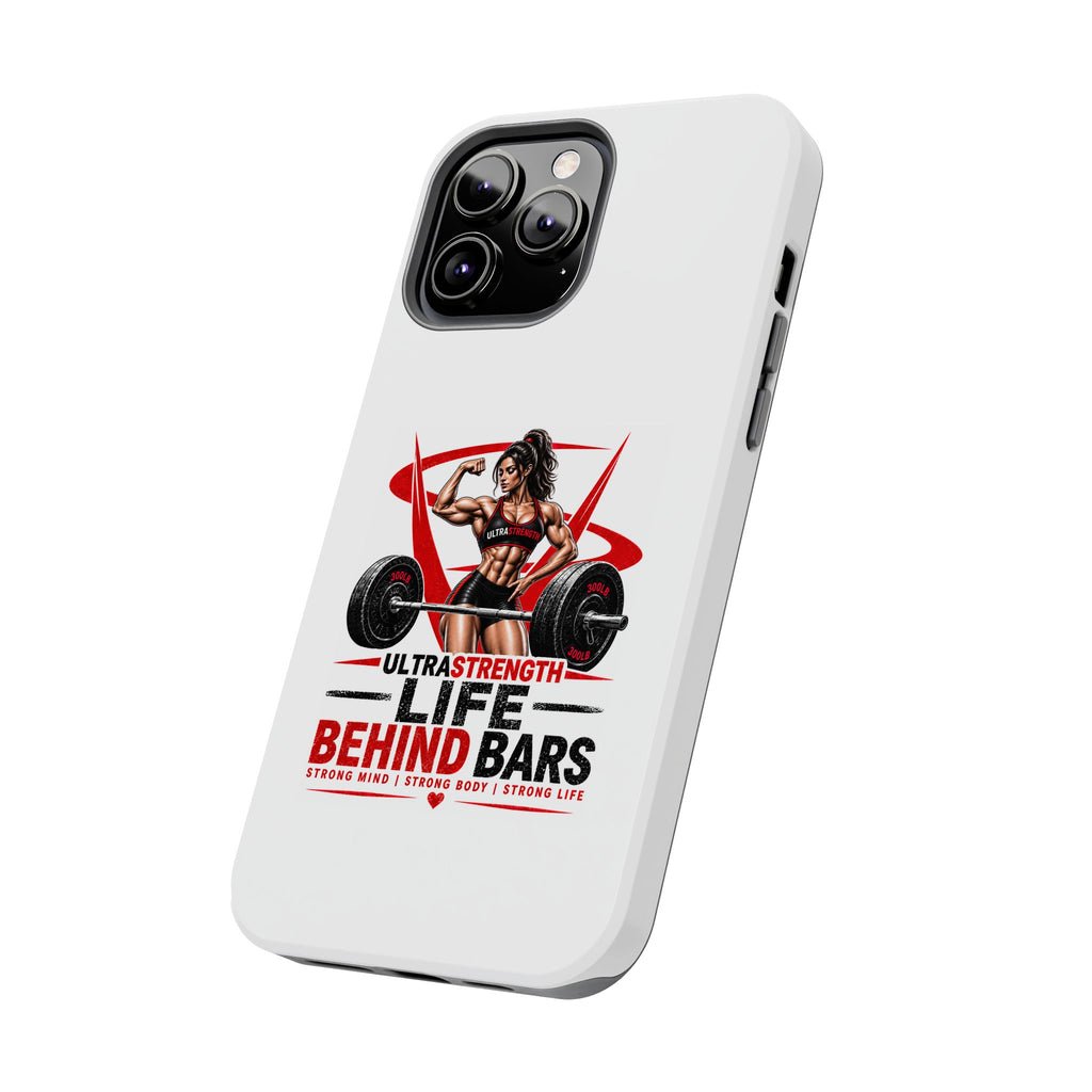 Phone Case — 'Life Behind Bars' Weightlifting Strength Gym Phone Cover