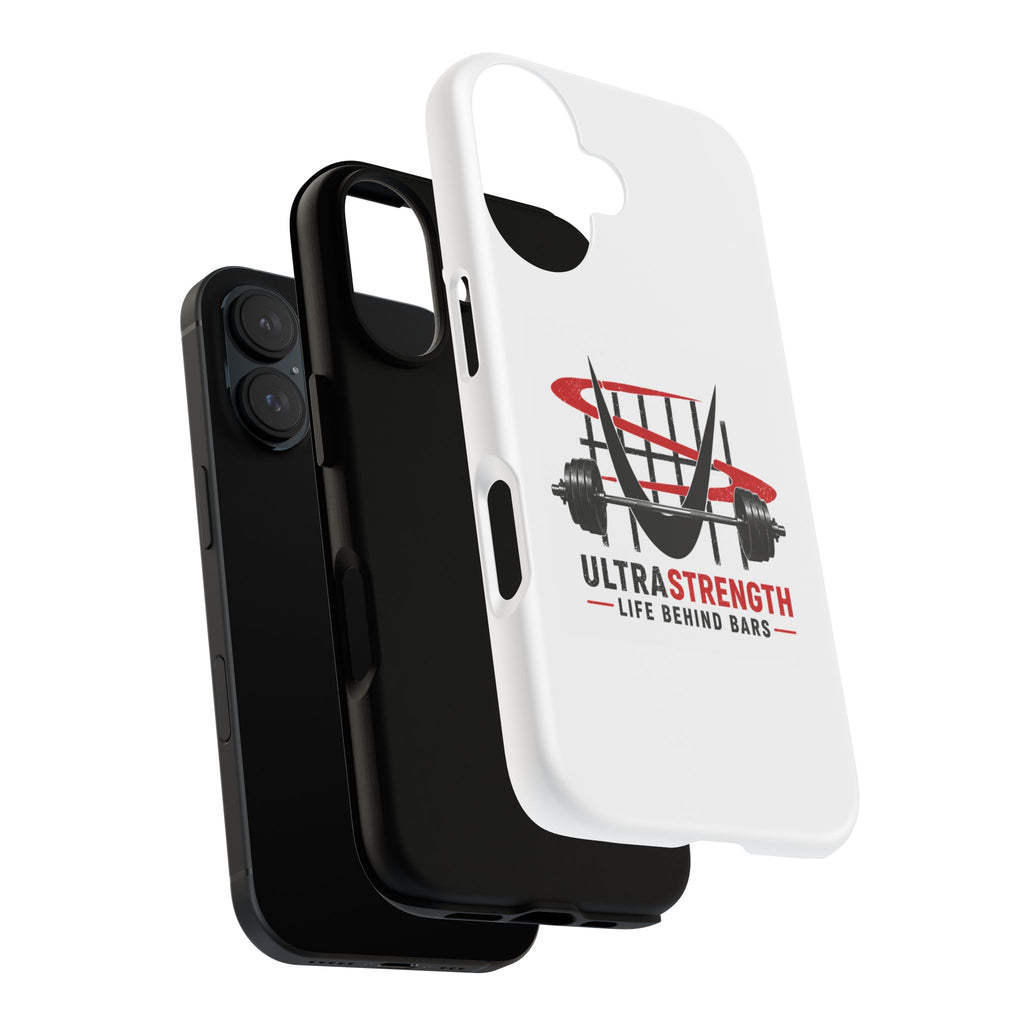 Phone Case — UltraStrength "Life Behind Bars" Weightlifting Design