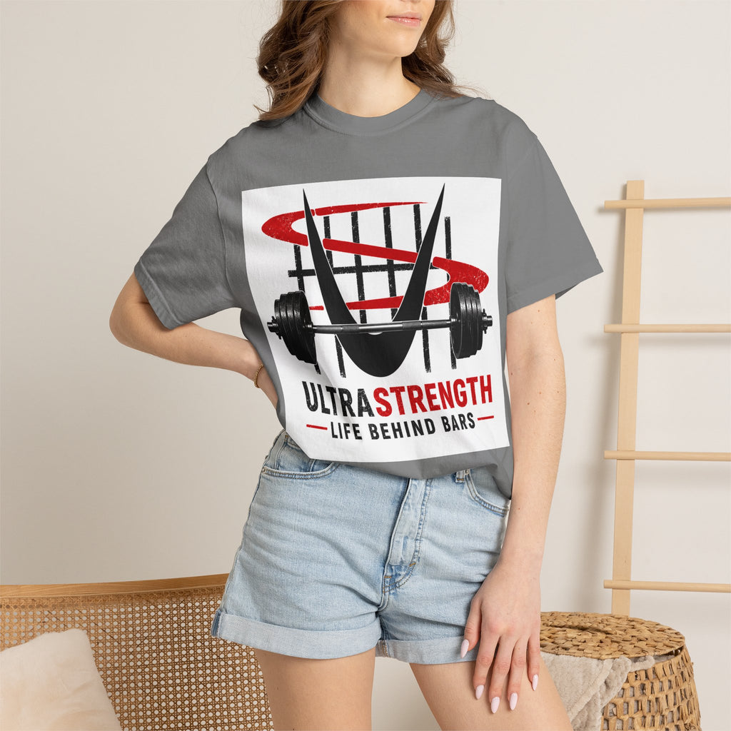 UltraStrength 'Life Behind Bars' Weightlifting T-Shirt