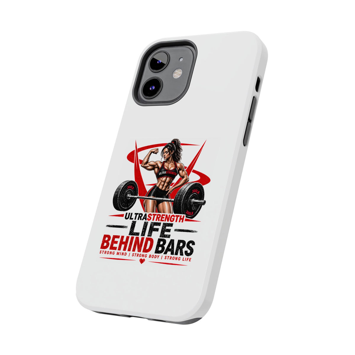 Phone Case — 'Life Behind Bars' Weightlifting Strength Gym Phone Cover