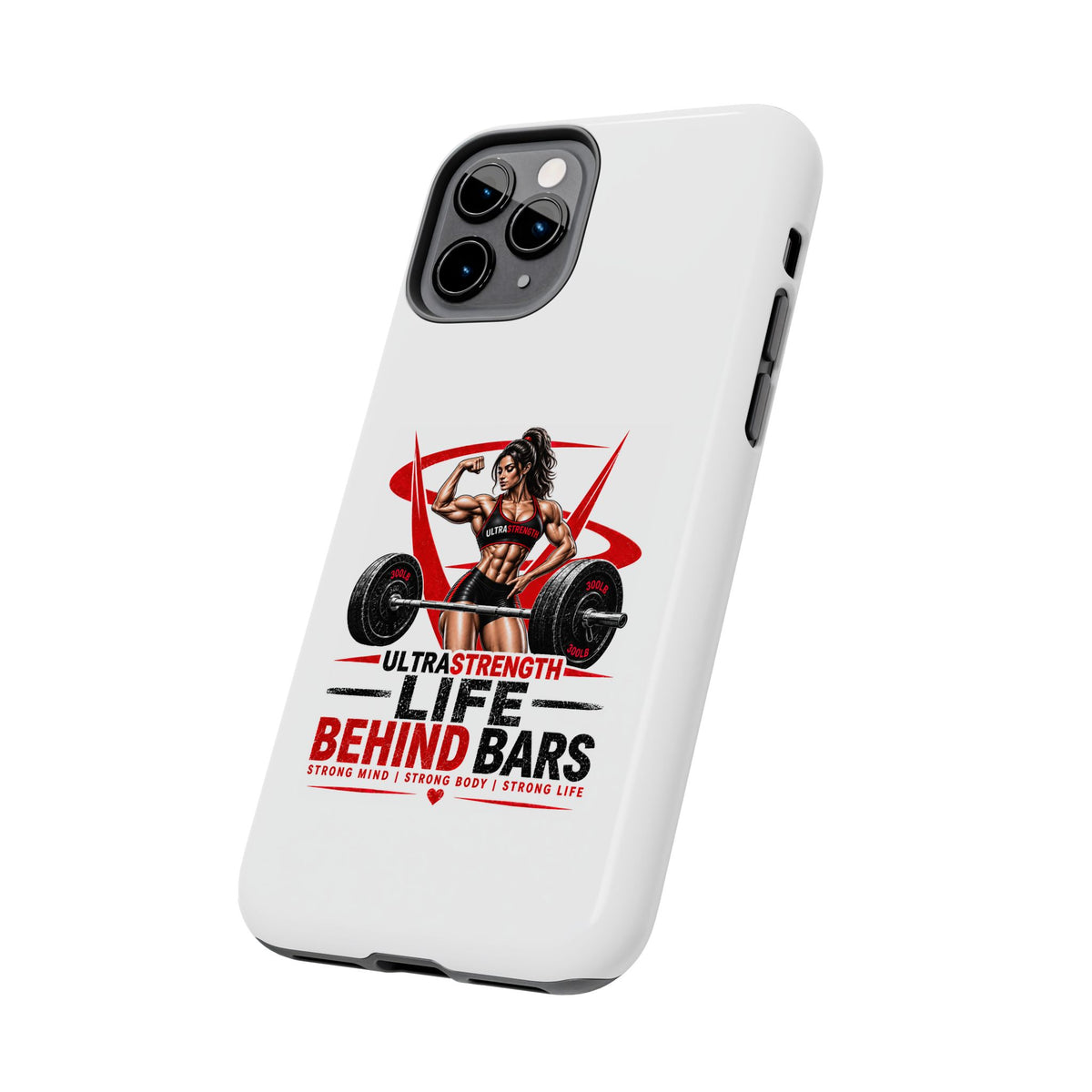 Phone Case — 'Life Behind Bars' Weightlifting Strength Gym Phone Cover
