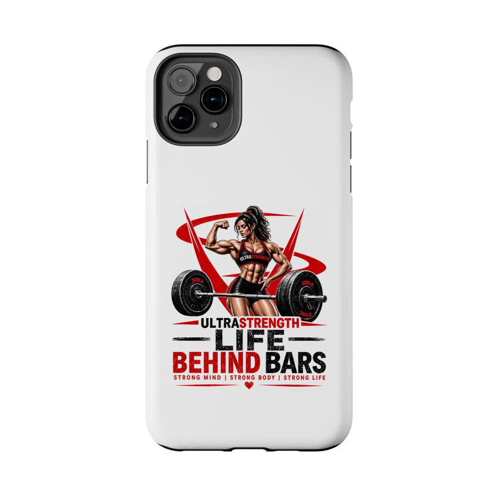 Phone Case — 'Life Behind Bars' Weightlifting Strength Gym Phone Cover