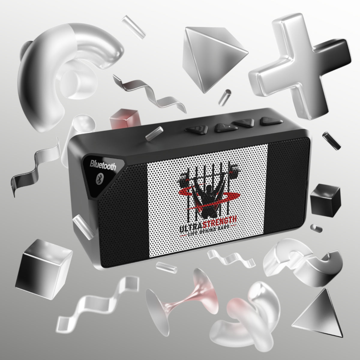 Jabbra Bluetooth Speaker — Ultra Strength Barbell Gym Design