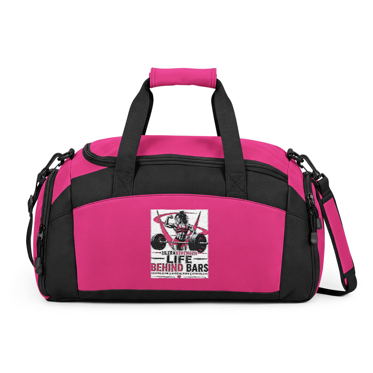 Gym Bag — Retro Boxing Graphic Duffle for Fitness Enthusiasts