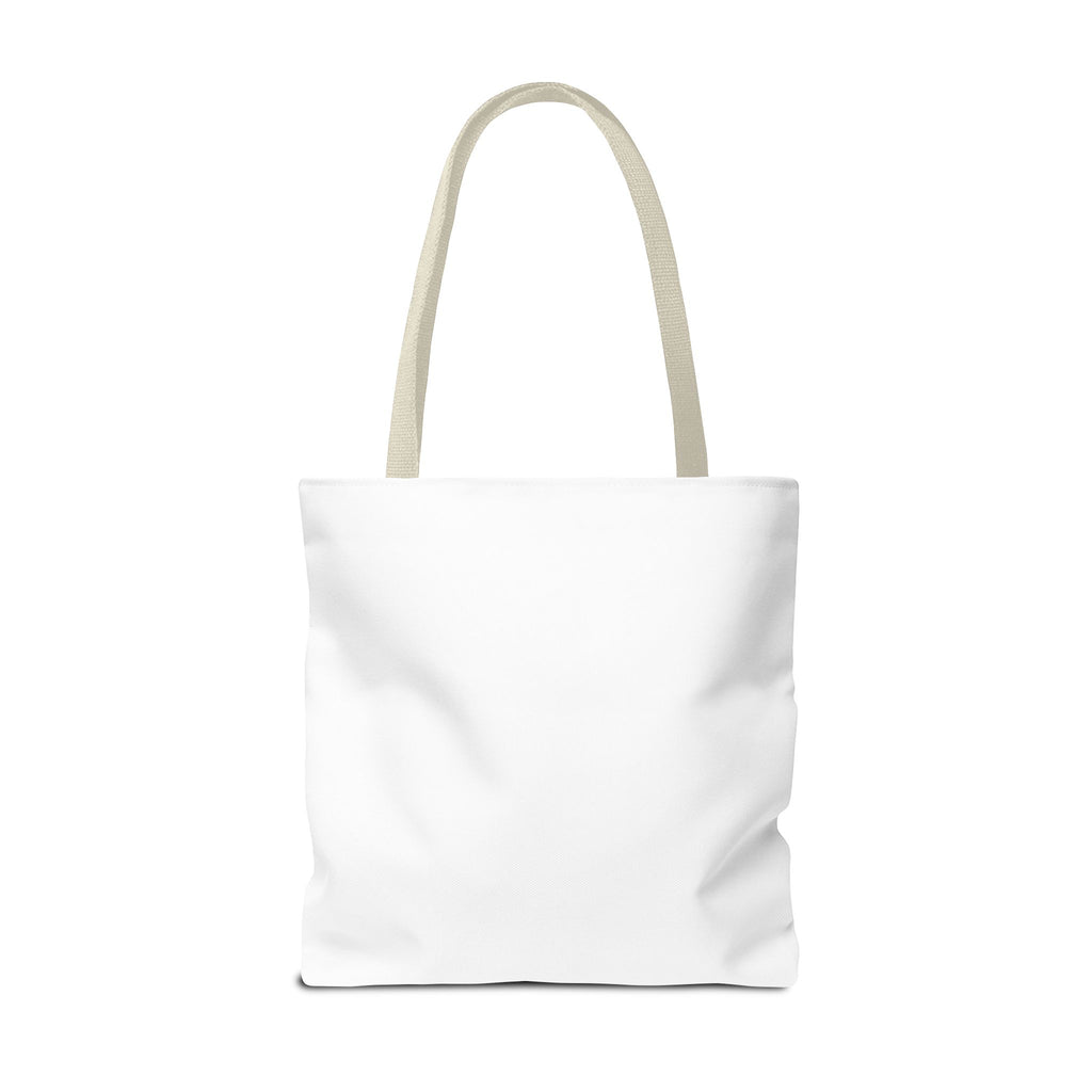 Fitness Tote Bag — "Life Behind Bars" Weightlifting American Flag Gym Tote