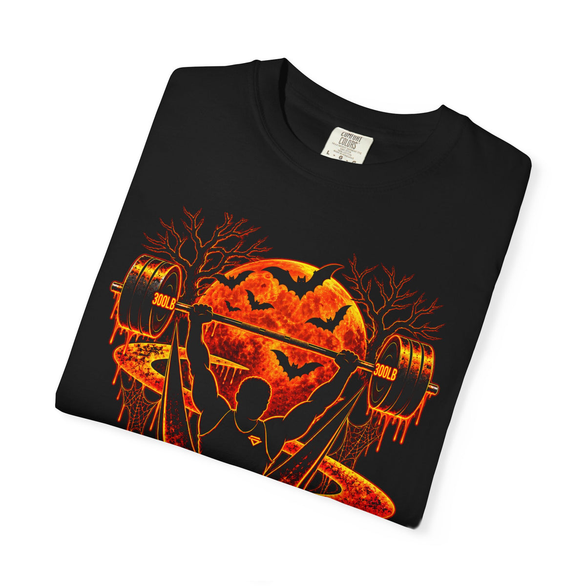 Strength Halloween T-Shirt — "UltraStrength: Life Behind Bars" Gym Tee