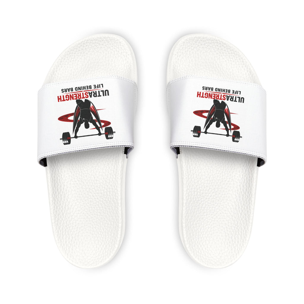 Men's Removable-Strap Slides — Custom Athletic Logo Sandals