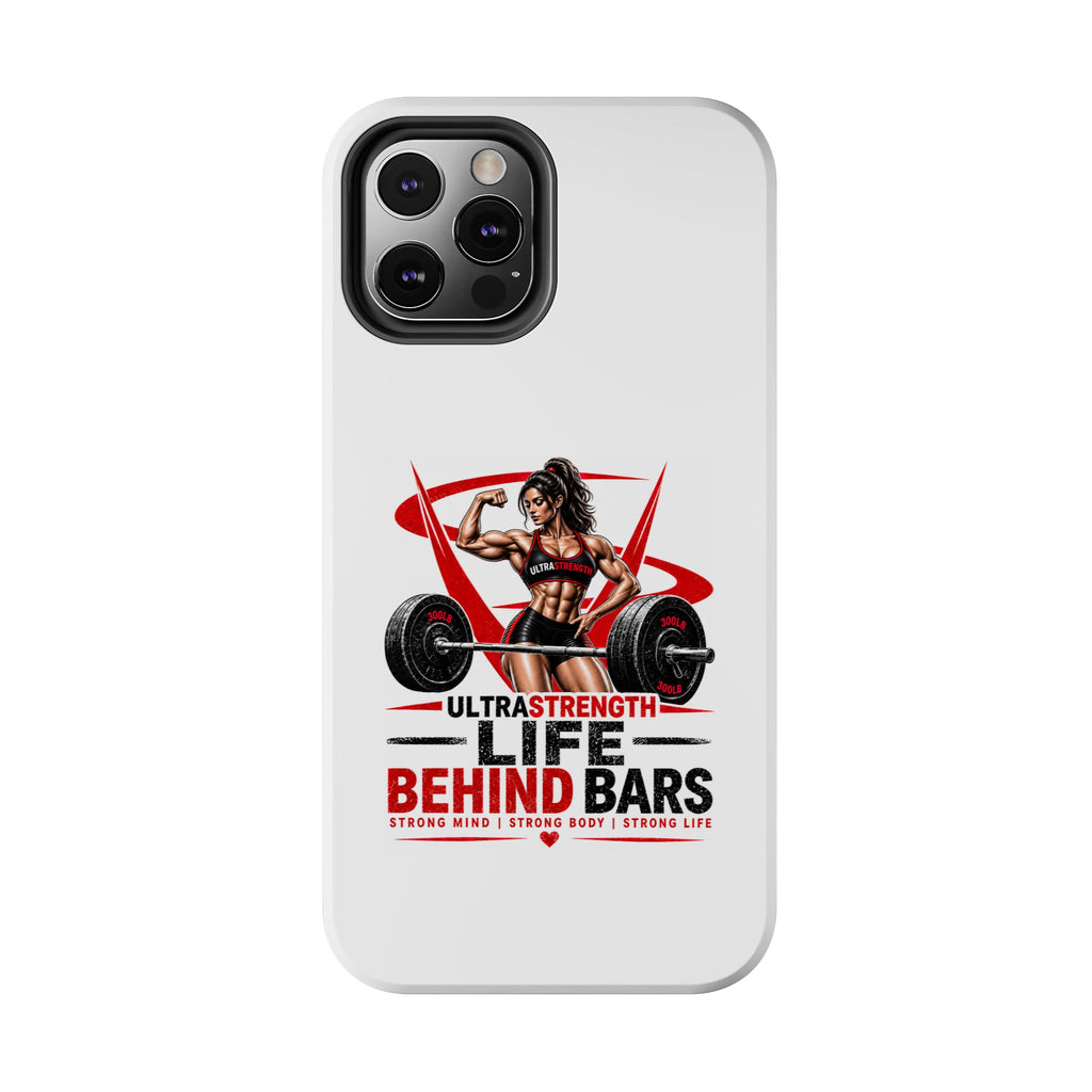 Phone Case — 'Life Behind Bars' Weightlifting Strength Gym Phone Cover