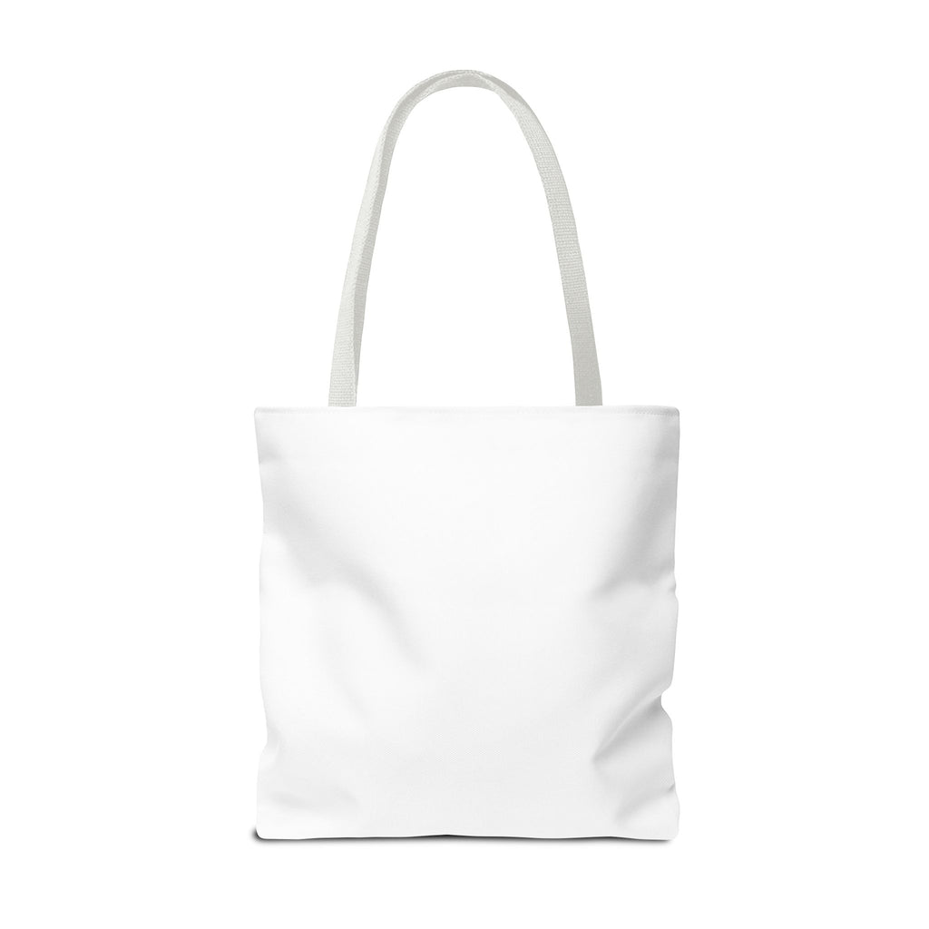 Fitness Tote Bag — "Life Behind Bars" Weightlifting American Flag Gym Tote