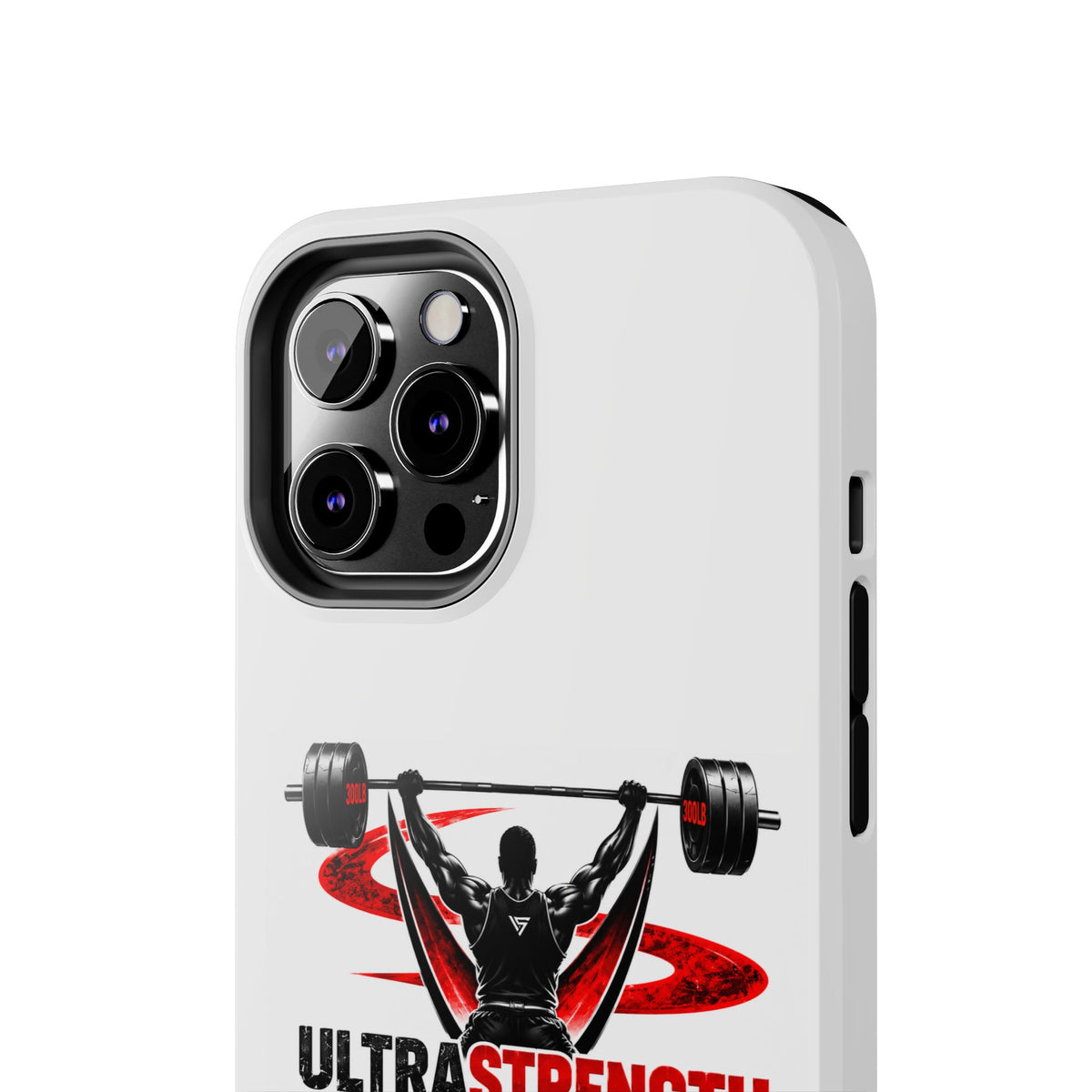 Ultra Strength 'Life Behind Bars' Tough Phone Case — Weightlifting Barbell Design