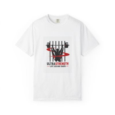 UltraStrength "Life Behind Bars" T-Shirt — Weightlifting Gym Tee