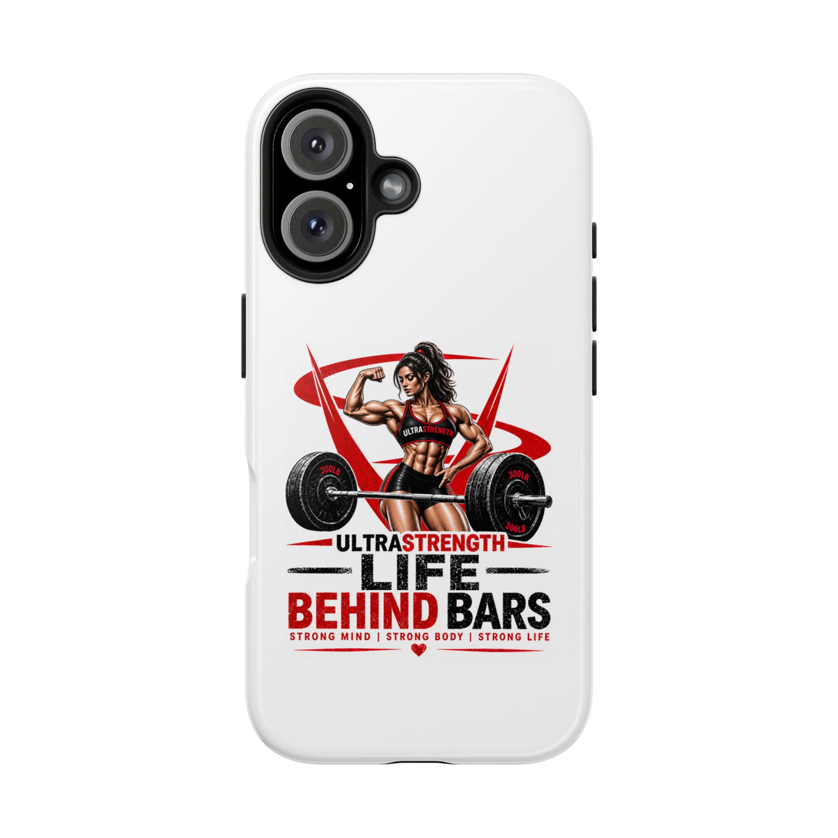 Phone Case — 'Life Behind Bars' Weightlifting Strength Gym Phone Cover