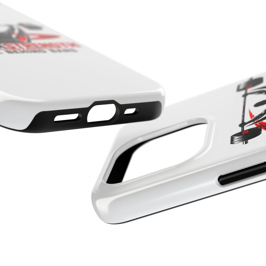 Ultra Strength 'Life Behind Bars' Tough Phone Case — Weightlifting Barbell Design