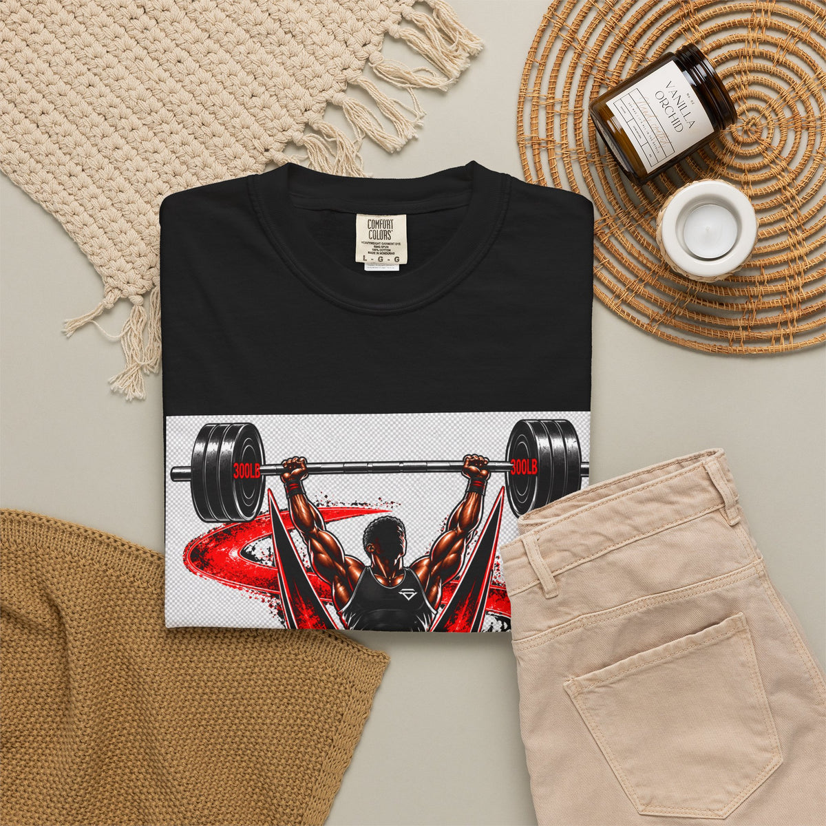 Weightlifting T-Shirt — "Ultra Strength: Life Behind Bars" Gym Tee