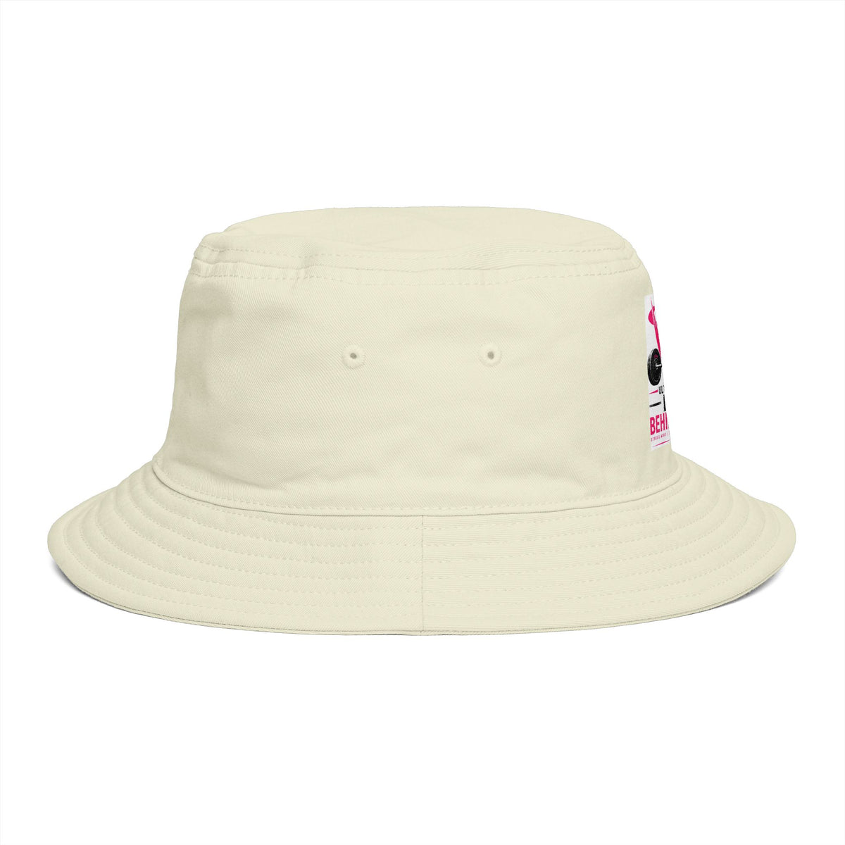 Bucket Hat — "Life Behind Bars" Weightlifting Retro Graphic