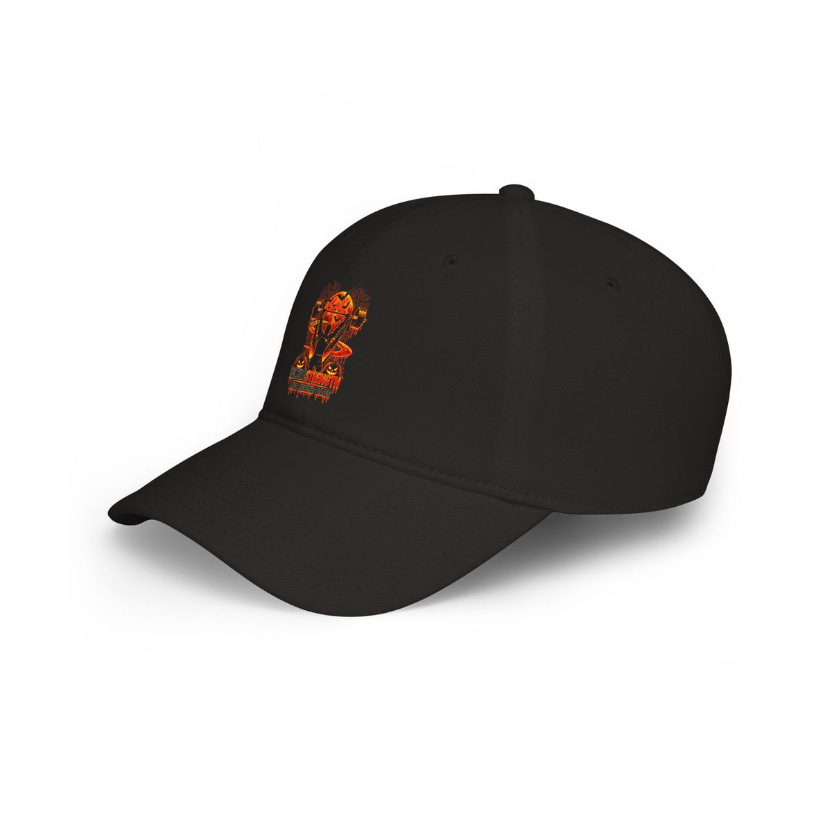 Halloween Scarecrow Skull Cap - Low Profile Baseball Hat